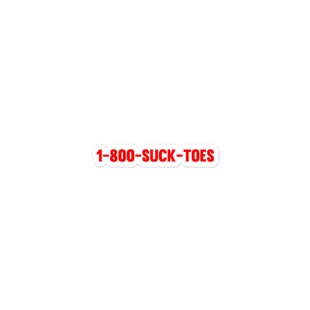 1-800 Sticker